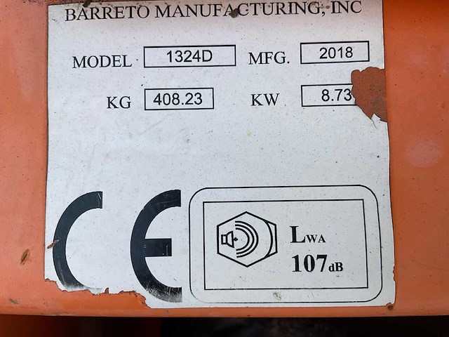 2018 barreto 1324d grondsleuvenfrees - afbeelding 7 van  15