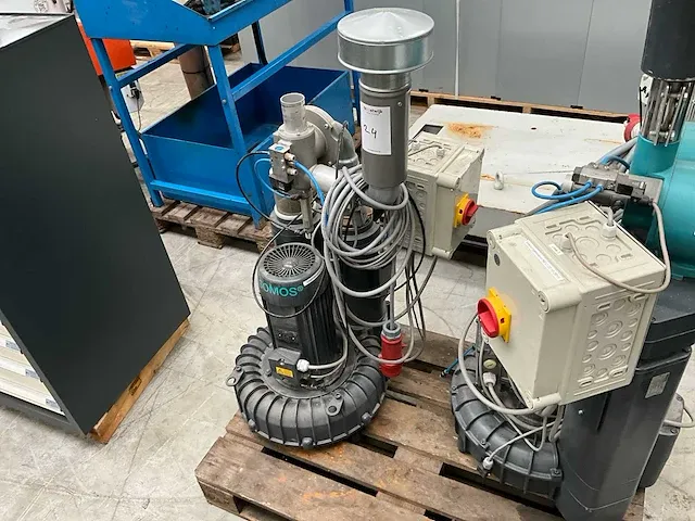 2018 becker sv 700/2 vacuümpomp - afbeelding 1 van  6