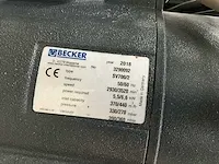 2018 becker sv 700/2 vacuümpomp - afbeelding 6 van  6