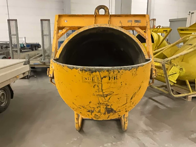 2018 beco kub3000lr-lk betonkubel - afbeelding 2 van  9