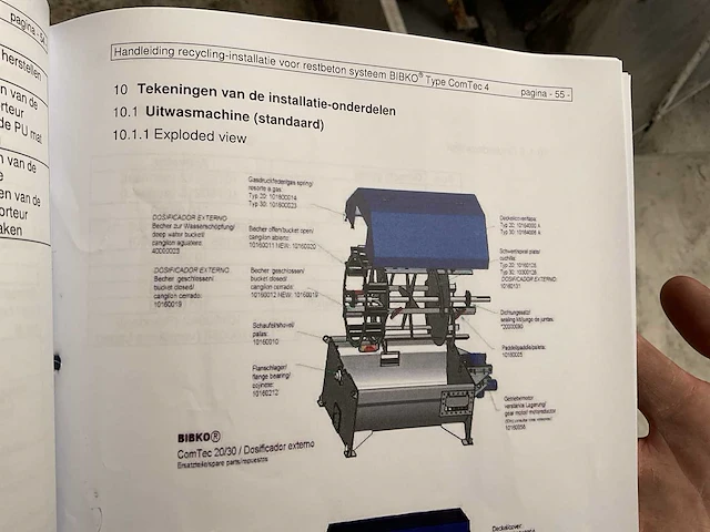 2018 bibko comtec4 restbeton recycling-installatie - afbeelding 28 van  35