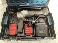 2018 bosch gws 18v-10 pc haakse slijpmachine - afbeelding 1 van  1