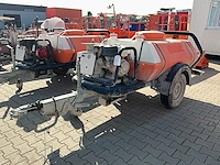 2018 brendon powerwashers bb1000 bbw30kpe+es hogedrukreiniger aanhangwagen - afbeelding 1 van  24