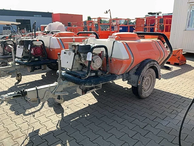 2018 brendon powerwashers bb1000 bbw30kpe+es hogedrukreiniger aanhangwagen - afbeelding 2 van  24
