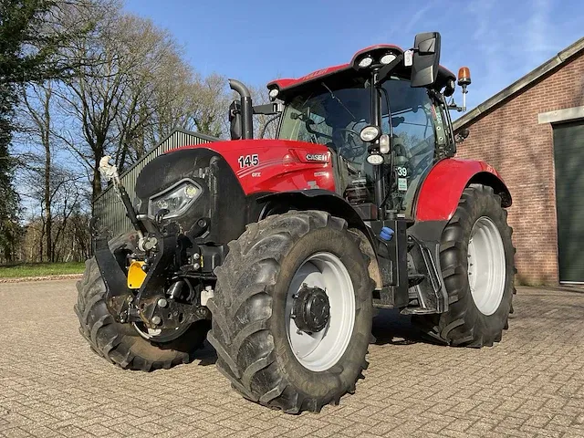 2018 case ih maxxum 145 cvx drive vierwielaangedreven landbouwtractor - afbeelding 1 van  39