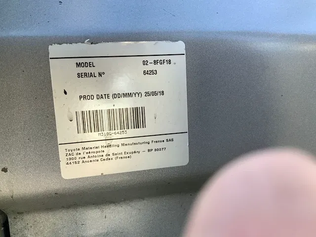 2018 cesab m318g vorkheftruck - afbeelding 16 van  23