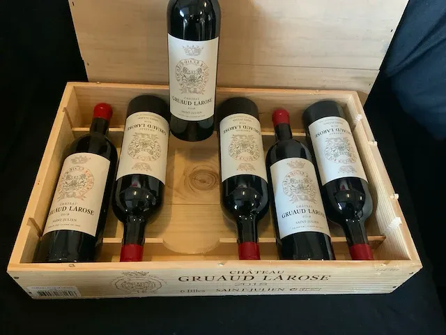 2018 chateau gruaud la rose rode wijn (6x) - afbeelding 2 van  4