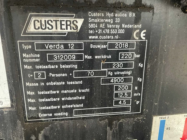 2018 custers verba 12 rupshoogwerker - afbeelding 14 van  21