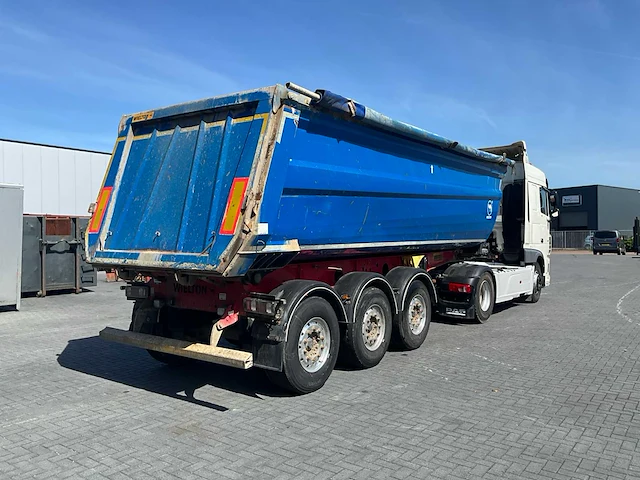 2018 daf xf 480 vrachtwagen met wielton nw 3 trailer - afbeelding 2 van  63