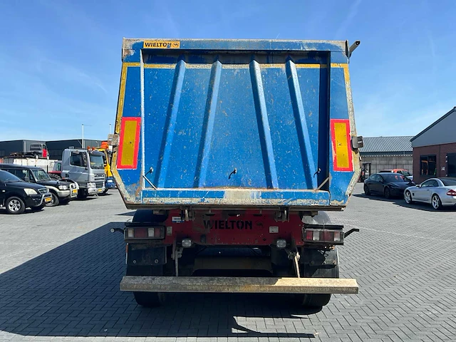 2018 daf xf 480 vrachtwagen met wielton nw 3 trailer - afbeelding 3 van  63