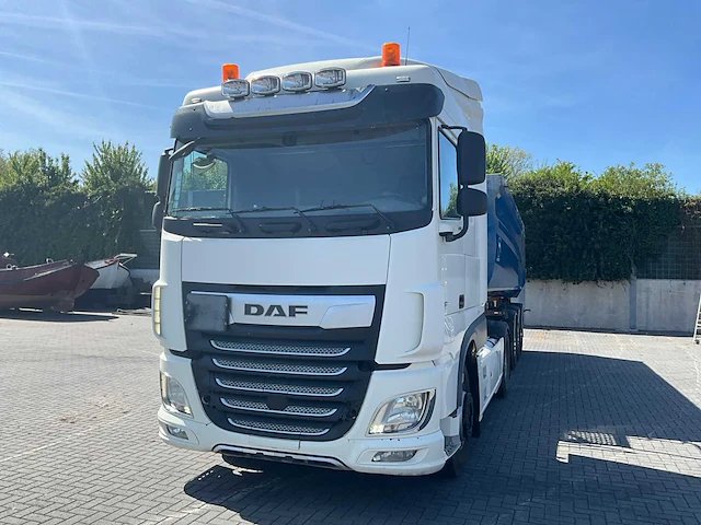 2018 daf xf 480 vrachtwagen met wielton nw 3 trailer - afbeelding 7 van  63