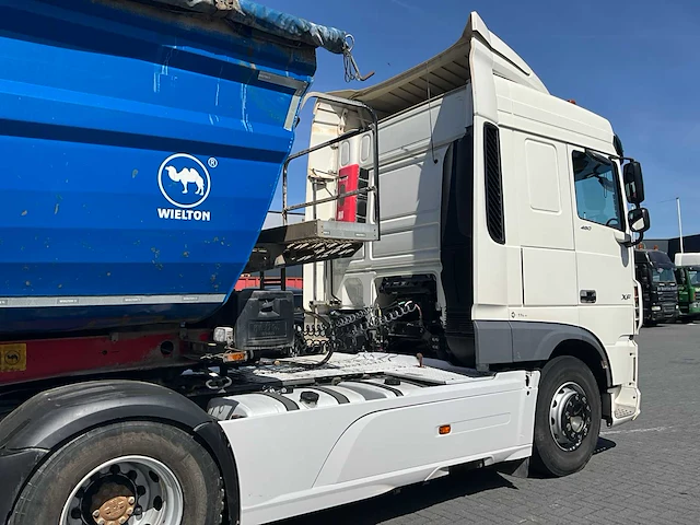 2018 daf xf 480 vrachtwagen met wielton nw 3 trailer - afbeelding 13 van  63
