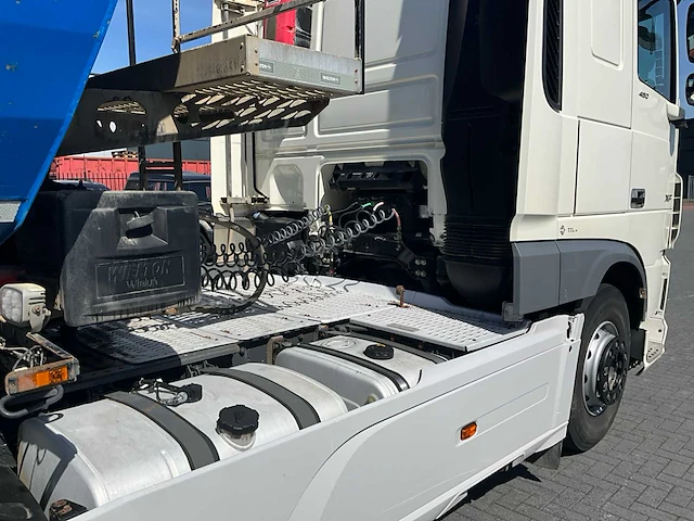 2018 daf xf 480 vrachtwagen met wielton nw 3 trailer - afbeelding 14 van  63