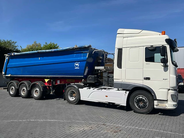 2018 daf xf 480 vrachtwagen met wielton nw 3 trailer - afbeelding 61 van  63