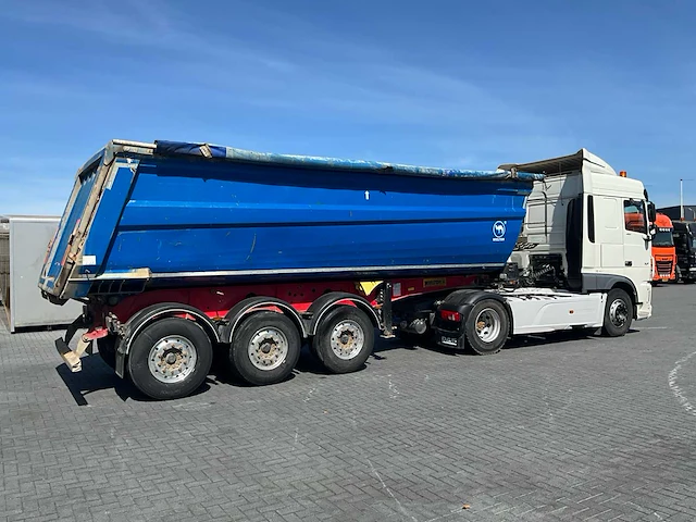 2018 daf xf 480 vrachtwagen met wielton nw 3 trailer - afbeelding 63 van  63