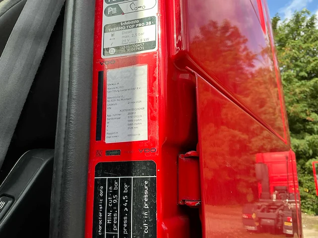 2018 daf xf450ft trekker (74113-780) - afbeelding 19 van  26