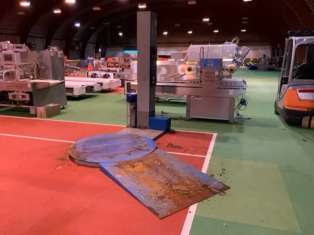 2018 de wit mh-fg-2000 b palletfoliewikkelaar - afbeelding 1 van  9