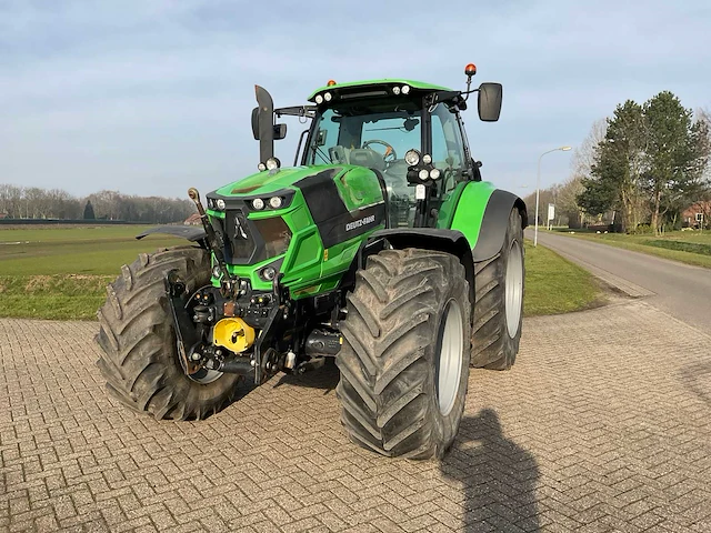2018 deutz-fahr 6185 ttv vierwielaangedreven landbouwtractor - afbeelding 12 van  51