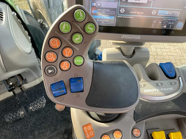 2018 deutz-fahr 6185 ttv vierwielaangedreven landbouwtractor - afbeelding 36 van  51