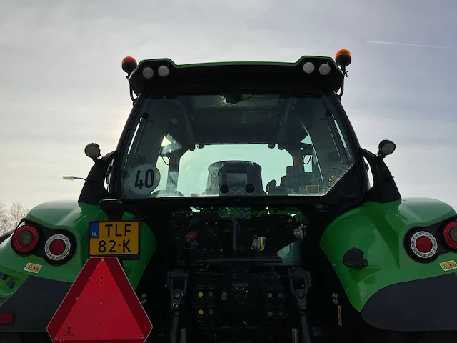 2018 deutz-fahr 6185 ttv vierwielaangedreven landbouwtractor - afbeelding 50 van  51