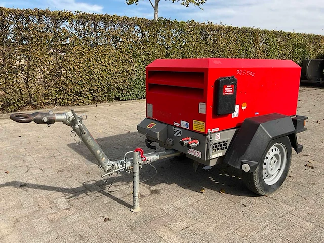 2018 doosan 7/20 mobiele luchtcompressor - afbeelding 1 van  14