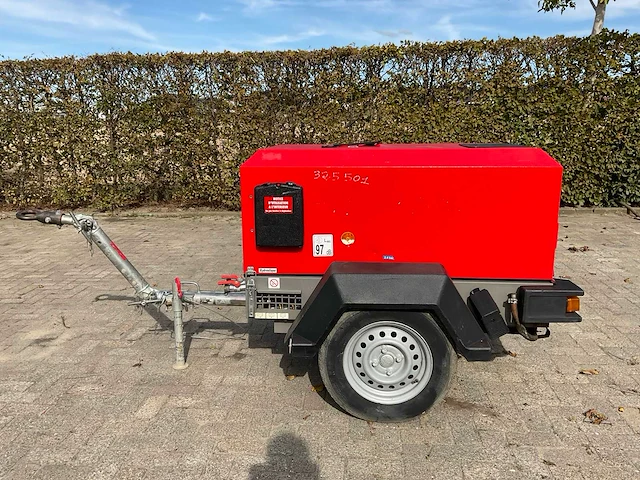 2018 doosan 7/20 mobiele luchtcompressor - afbeelding 8 van  14