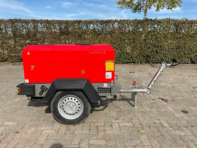2018 doosan 7/20 mobiele luchtcompressor - afbeelding 9 van  14