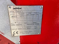 2018 doosan g60 stroomgenerator - afbeelding 10 van  18