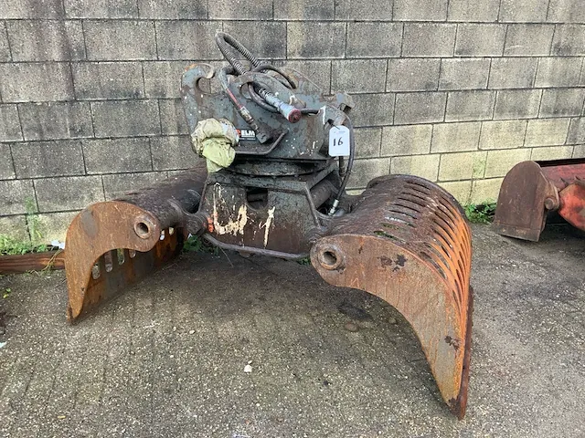 2018 elm s100 hydraulische roterende sorteergrijper - afbeelding 1 van  5