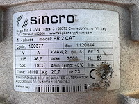 2018 europower ep4100 stroom aggregaat - afbeelding 7 van  7