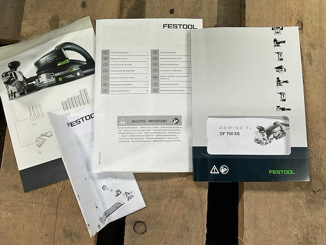 2018 festool domino xl bovenfrees - afbeelding 7 van  8