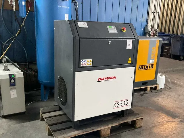 2018 gardner denver ksb 15 schroefcompressor - afbeelding 2 van  6