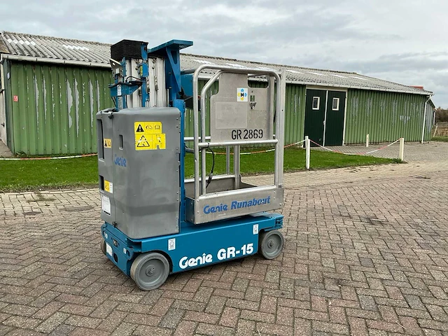 2018 genie gr-15 hoogwerker - afbeelding 1 van  18