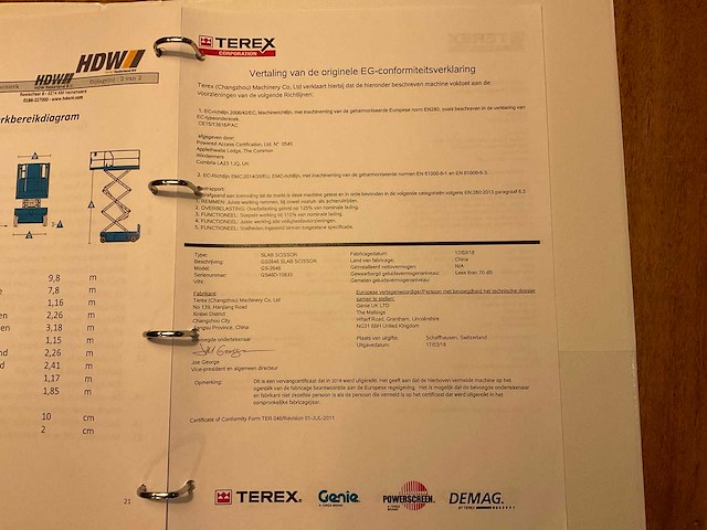 2018 genie gs-2646 hoogwerker - afbeelding 25 van  32