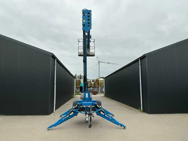 2018 genie tz34/20 (261 h.) knik-telescoophoogwerker op aanhangwagen - afbeelding 8 van  40