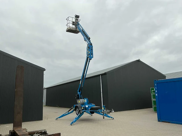 2018 genie tz34/20 (261 h.) knik-telescoophoogwerker op aanhangwagen - afbeelding 13 van  40