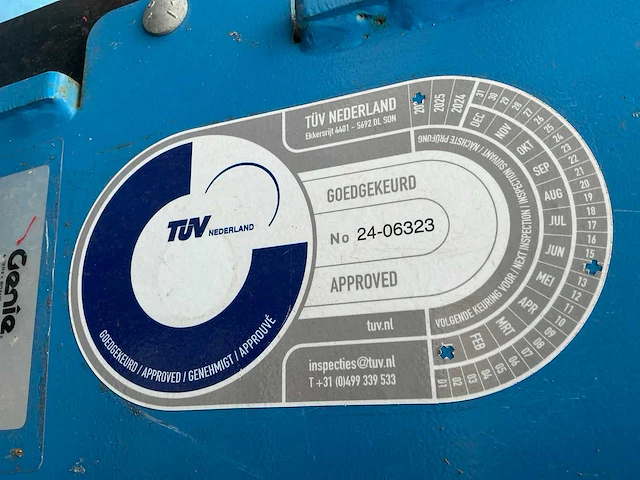 2018 genie tz34/20 (261 h.) knik-telescoophoogwerker op aanhangwagen - afbeelding 32 van  40