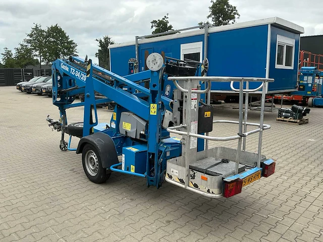 2018 genie tz34/20 (261 h.) knik-telescoophoogwerker op aanhangwagen - afbeelding 23 van  40