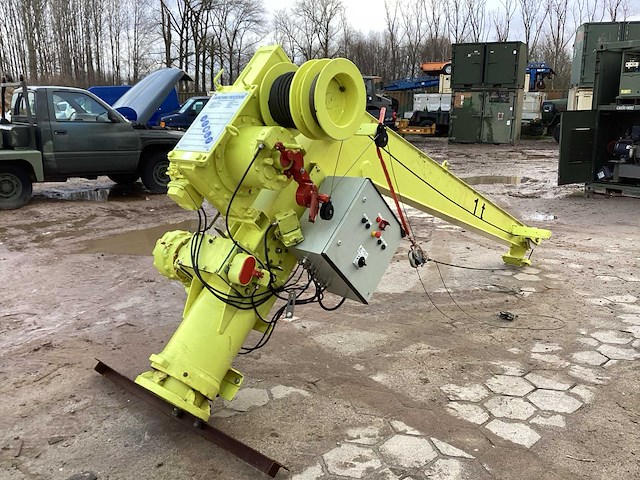2018 global davit gmbh rms 10/3,2 zwenkarmkraan - afbeelding 2 van  10