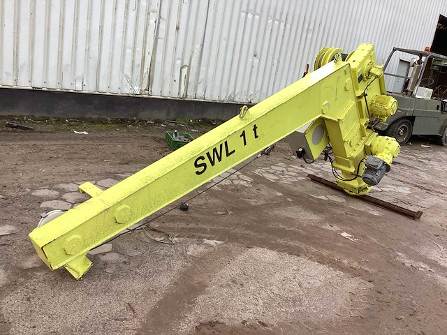 2018 global davit gmbh rms 10/3,2 zwenkarmkraan - afbeelding 4 van  10