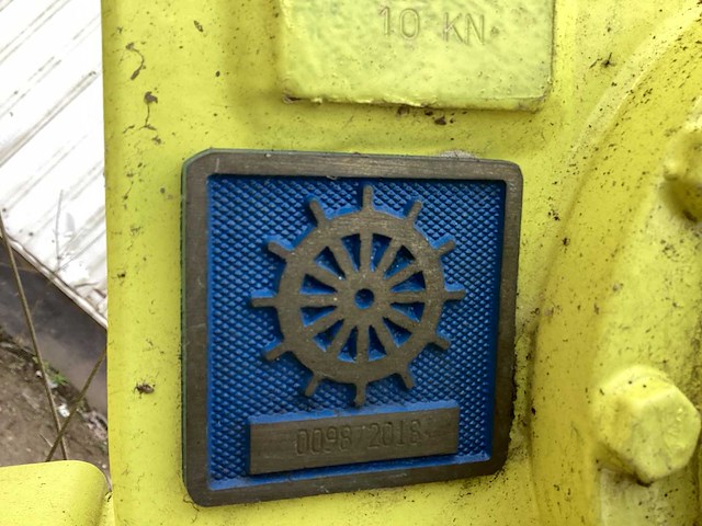 2018 global davit gmbh rms 10/3,2 zwenkarmkraan - afbeelding 8 van  10