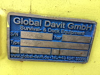 2018 global davit gmbh rms 10/3,2 zwenkarmkraan - afbeelding 9 van  10