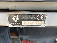 2018 goupil hydraulic cargo box g5 elektrische bedrijfswagen / kipper - afbeelding 8 van  33