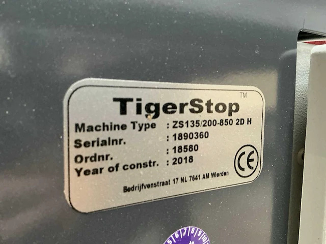 2018 graule/tigerstop grauledrive 2d half automatische radiaal afkortcircelzaal machine - afbeelding 19 van  21