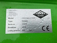 2018 green cutter gc600 - afbeelding 5 van  13