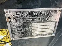 2018 groeneveldt 611h-1100c boomgrijper met hydraulische knipper - afbeelding 6 van  15