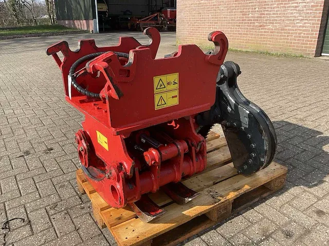 2018 groeneveldt 611h-1100c boomgrijper met hydraulische knipper - afbeelding 1 van  15