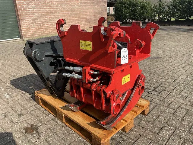 2018 groeneveldt 611h-1100c boomgrijper met hydraulische knipper - afbeelding 8 van  15