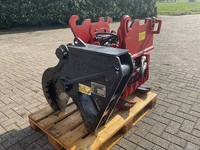 2018 groeneveldt 611h-1100c boomgrijper met hydraulische knipper - afbeelding 11 van  15