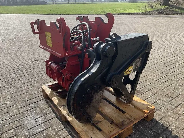 2018 groeneveldt 611h-1100c boomgrijper met hydraulische knipper - afbeelding 12 van  15